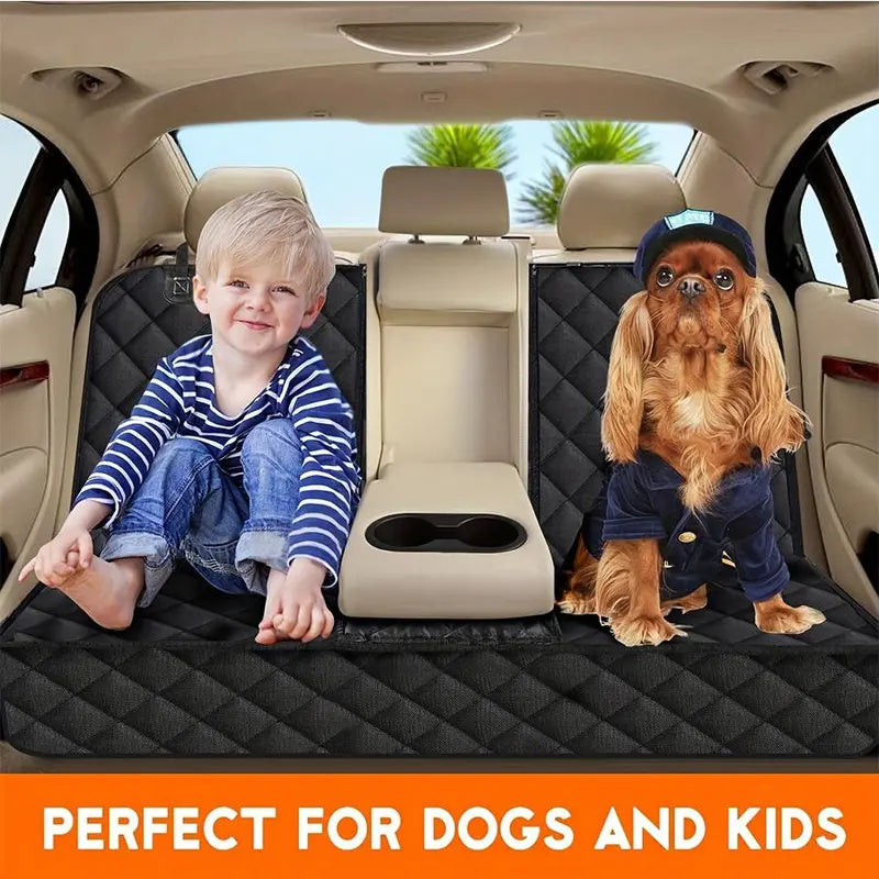 Waterproof Pet Car Seat Cover - Breathable Summer Cushion for Dogs & Cats