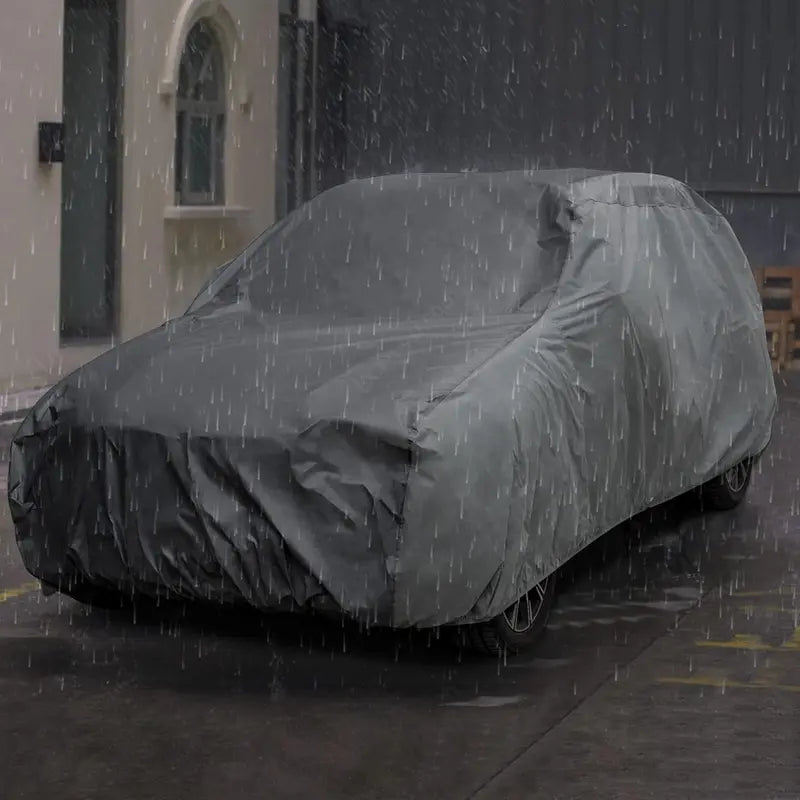 Ultra Light Waterproof SUV Car Cover for All Weather Protection, Windproof, Fits Cars up to 230"