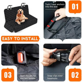 Waterproof Pet Car Seat Cover - Breathable Summer Cushion for Dogs & Cats