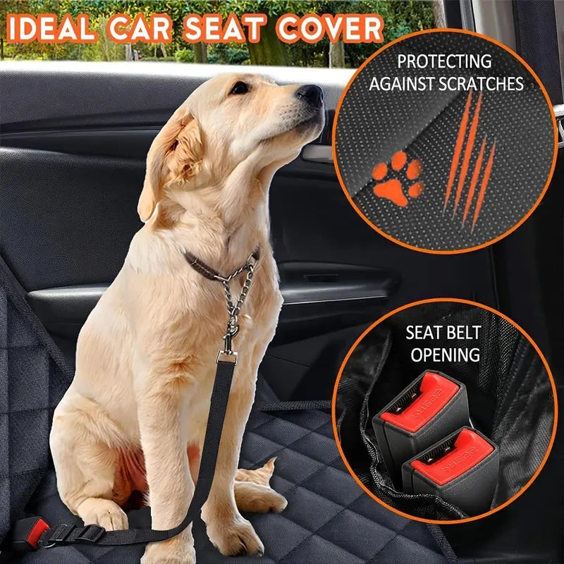 Waterproof Pet Car Seat Cover - Breathable Summer Cushion for Dogs & Cats