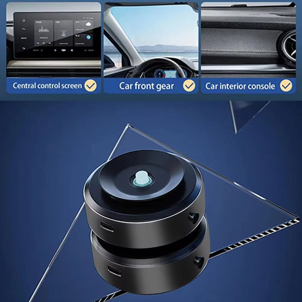 Magnetic Car Phone Holder with Ultra-Stable Suction Cup for Navigation