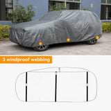 Ultra Light Waterproof SUV Car Cover for All Weather Protection, Windproof, Fits Cars up to 230"