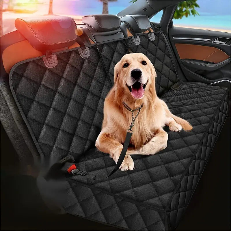 Waterproof Pet Car Seat Cover - Breathable Summer Cushion for Dogs & Cats